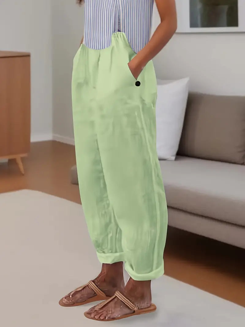 Sfrcord® Minimalist Solid Versatile Pants