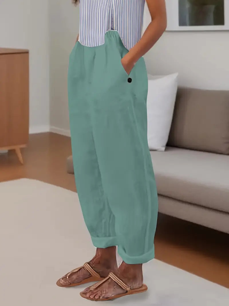 Sfrcord® Minimalist Solid Versatile Pants